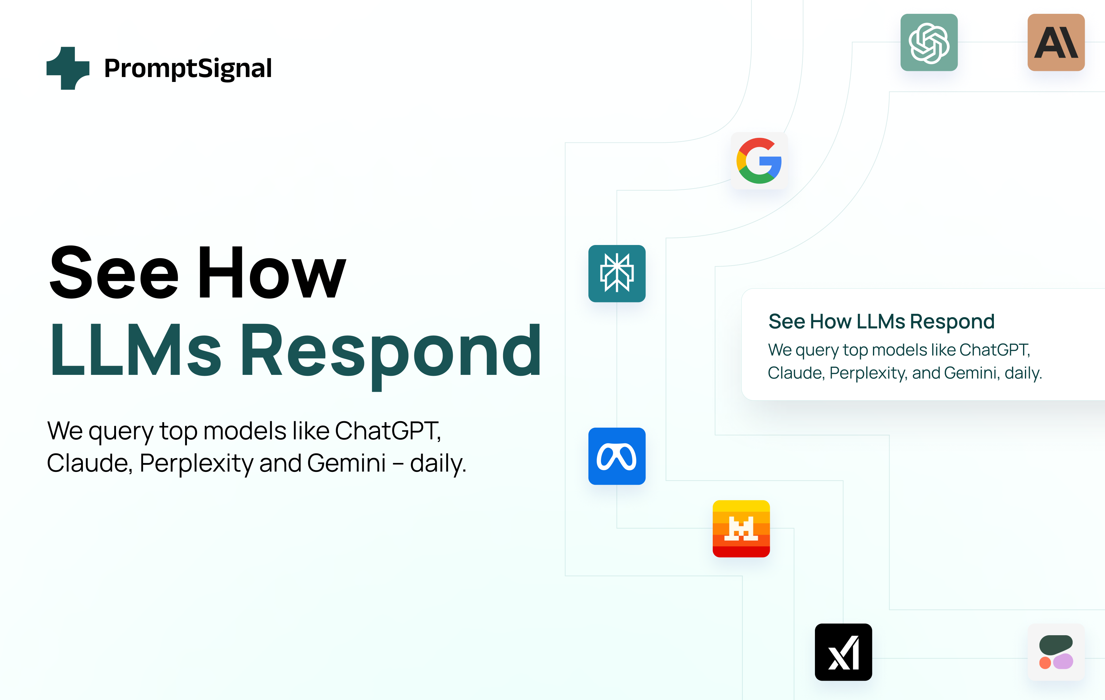 Média PromptSignal - Monitor your brand’s LLM visibility, and how to improve it 3