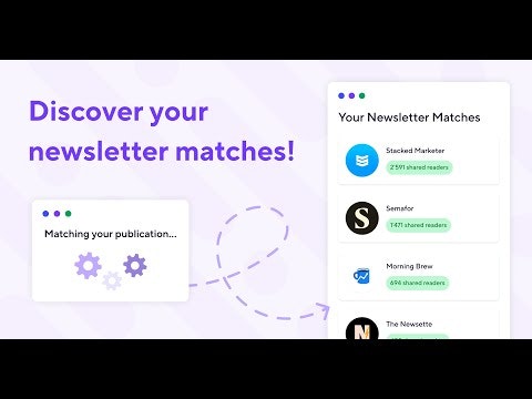 startuptile Newsletter Radar by SparkLoop-Match with relevant newsletters partner up & grow together