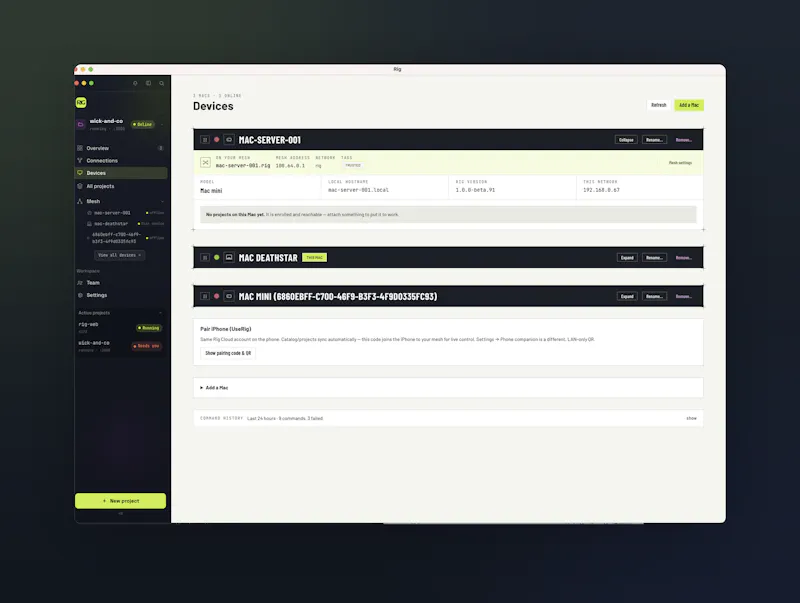 Rig screenshot 3