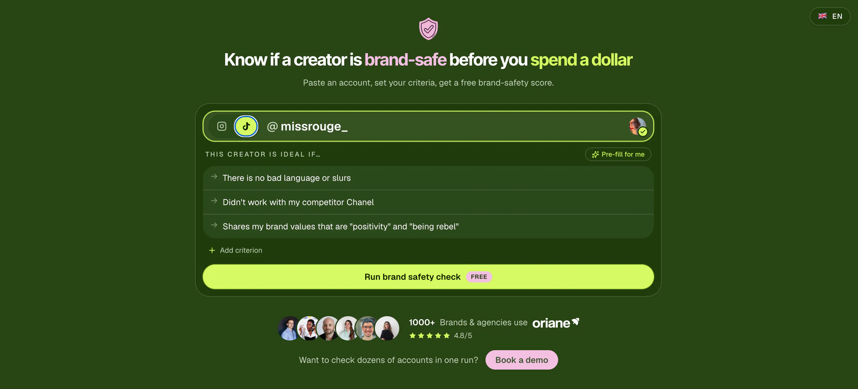Free Creator Checker screenshot 3