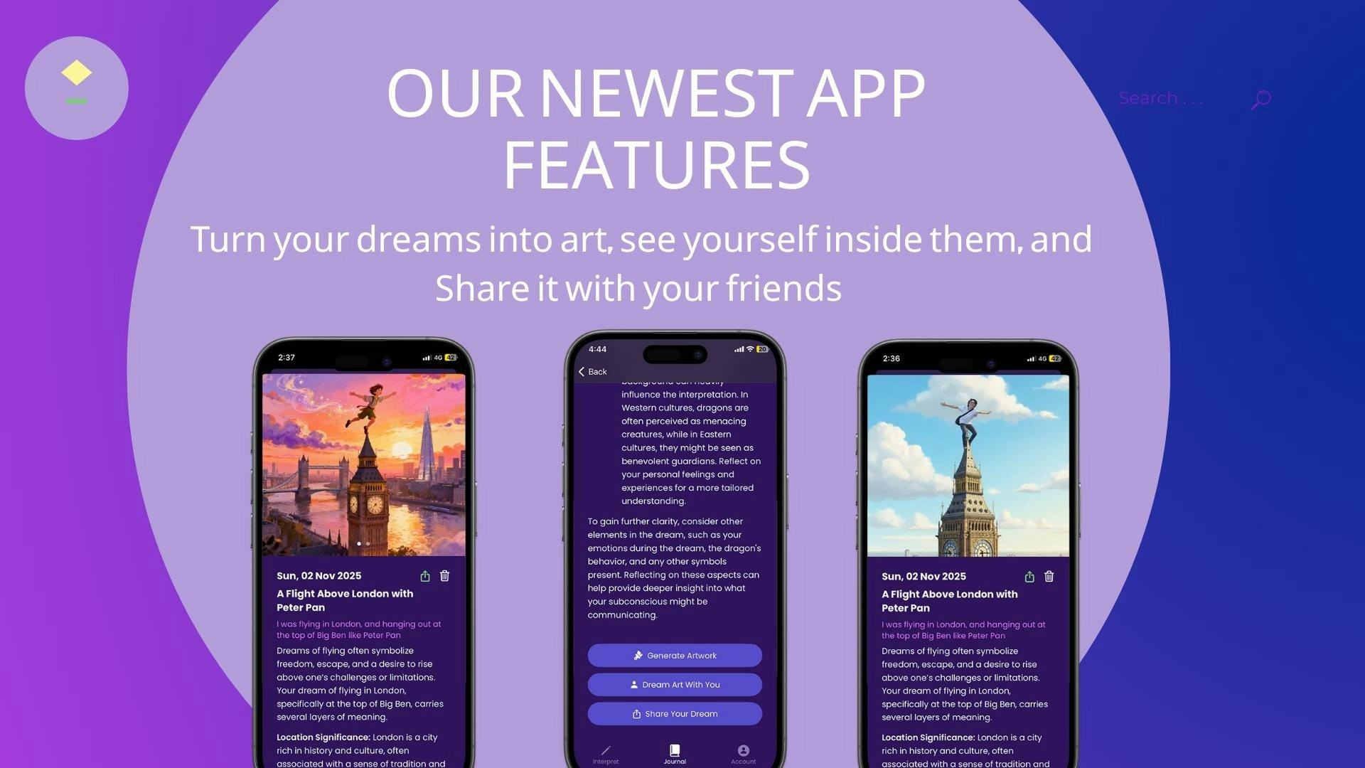 Dream Interpreter AI gallery image
