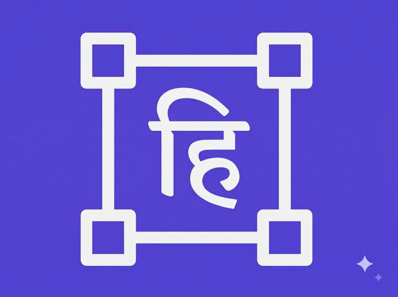 Hinglish to Hindi Converter - free tool screenshot 1