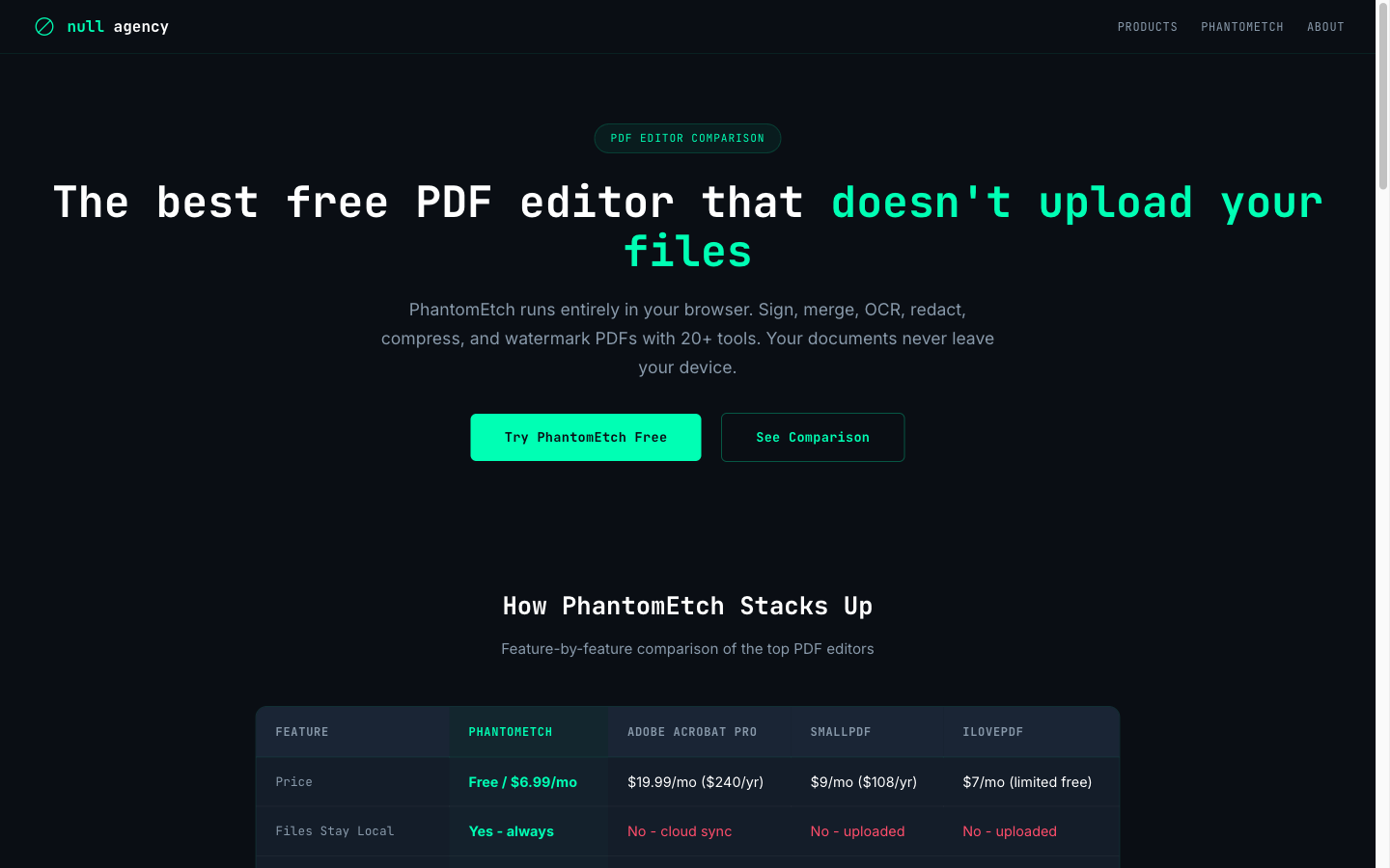 PhantomEtch — PDF Editor gallery image
