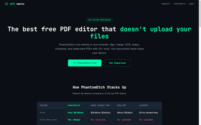 PhantomEtch — PDF Editor screenshot 4