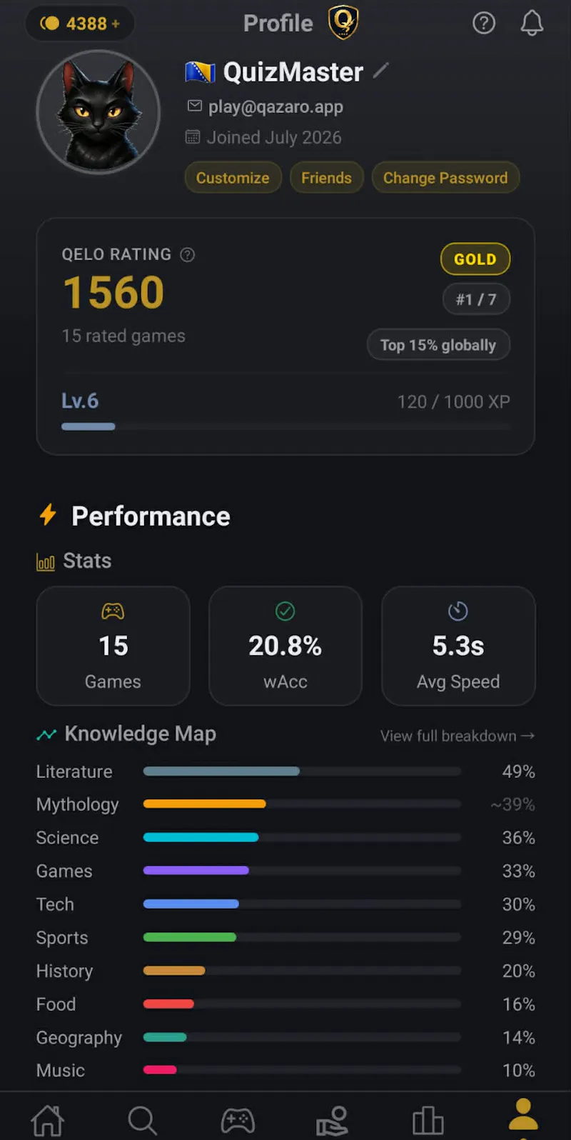 Qazaro: Trivia Quiz Battles screenshot 8