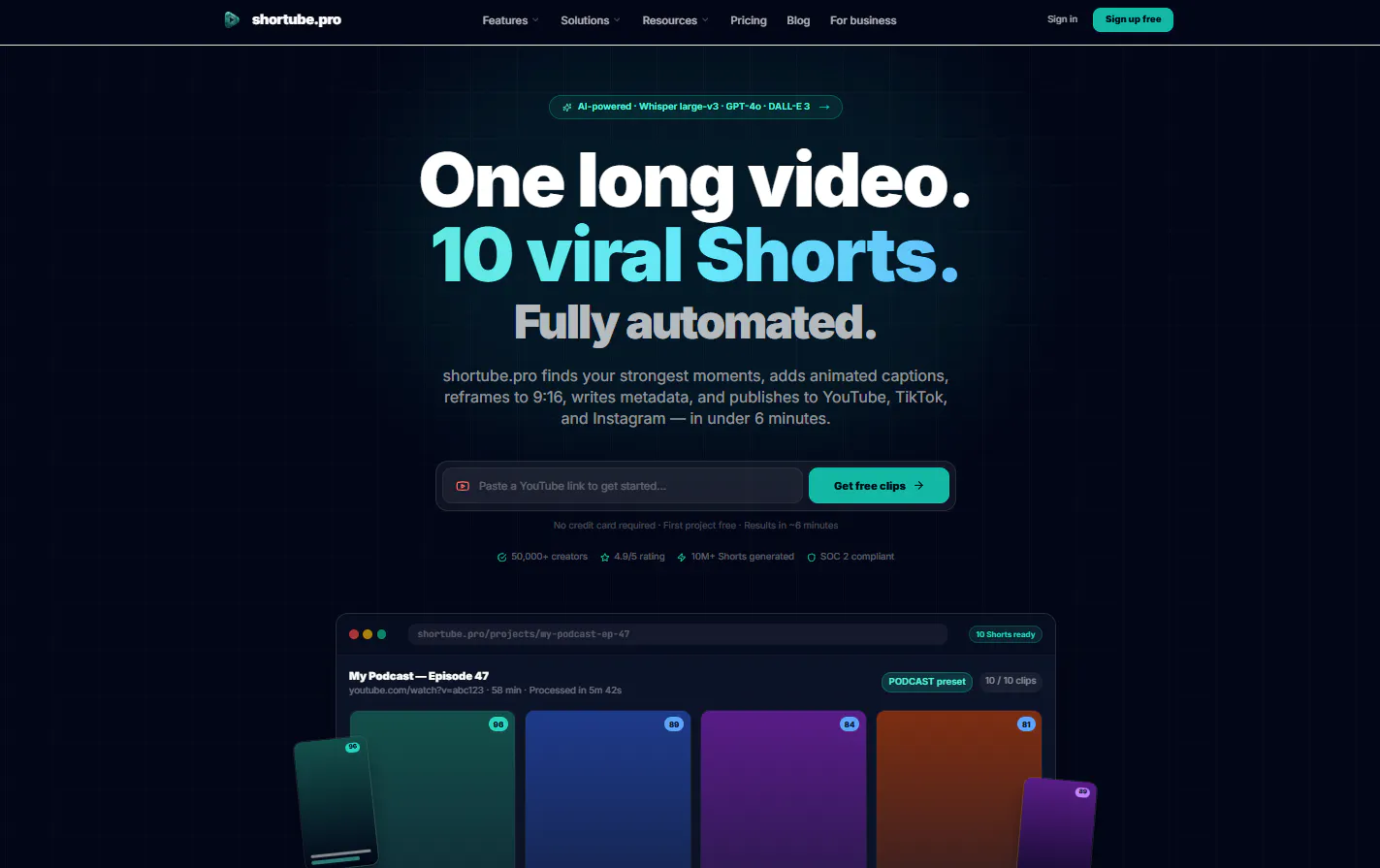 Shortube.pro 截图 1