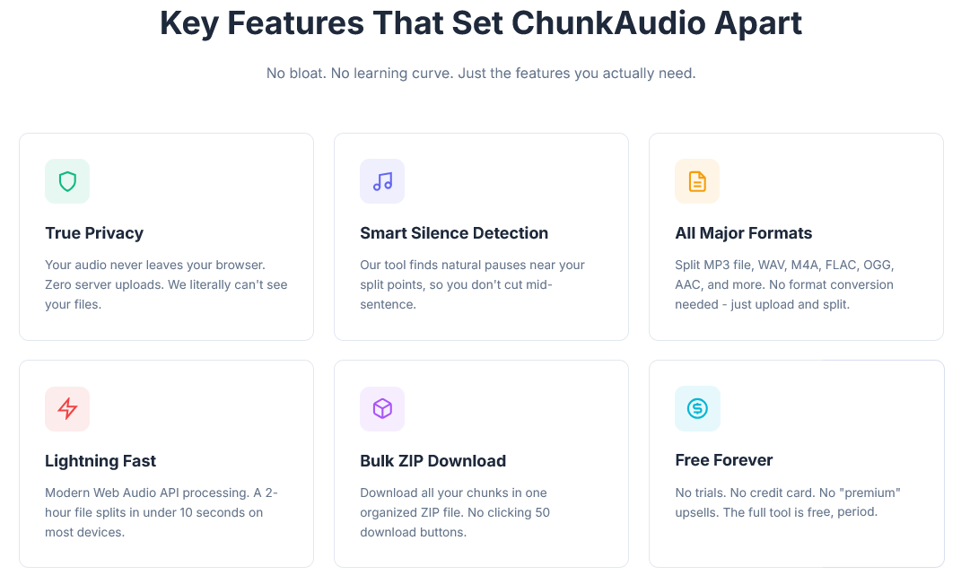 ChunkAudio gallery image