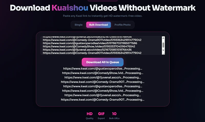 KwaiSave screenshot 4