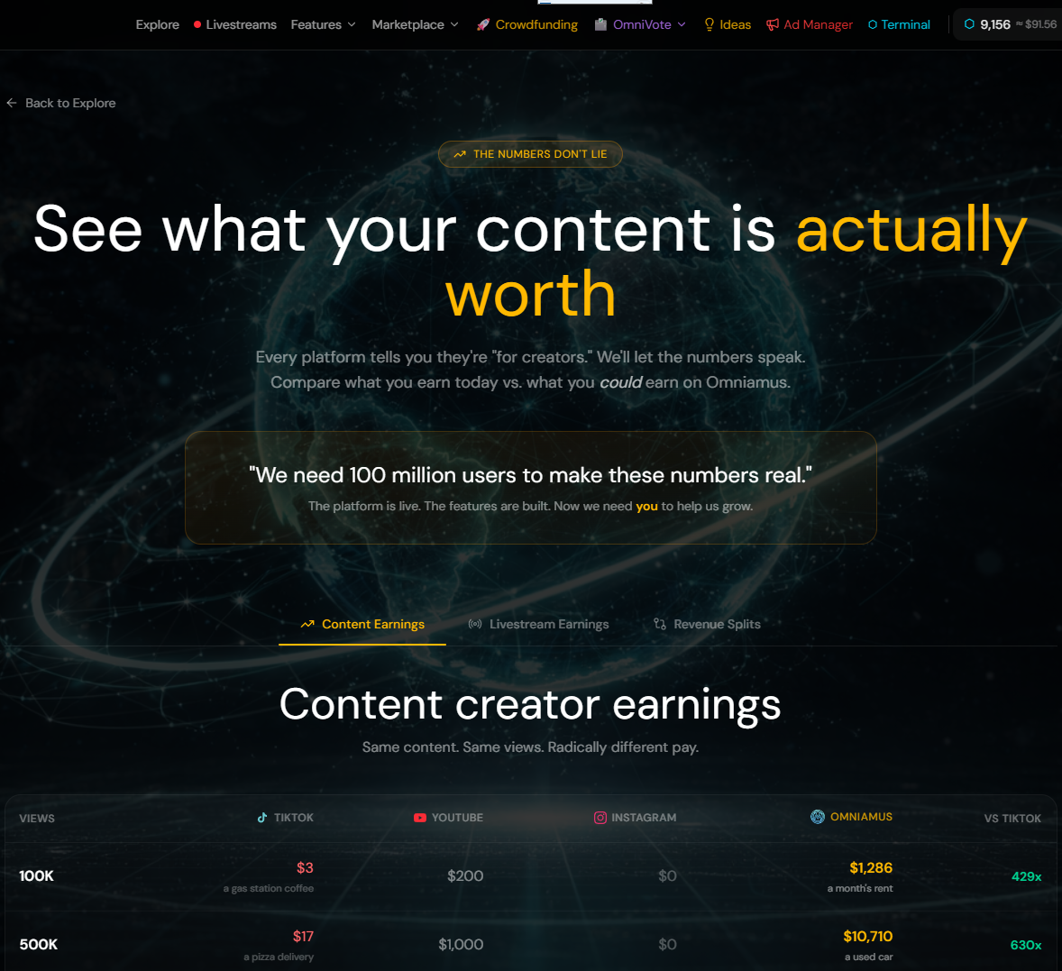 Omniamus - Screenshot 5 showing product features and functionality