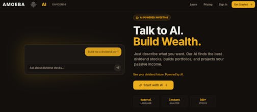 Amoeba AI | Dividends gallery image