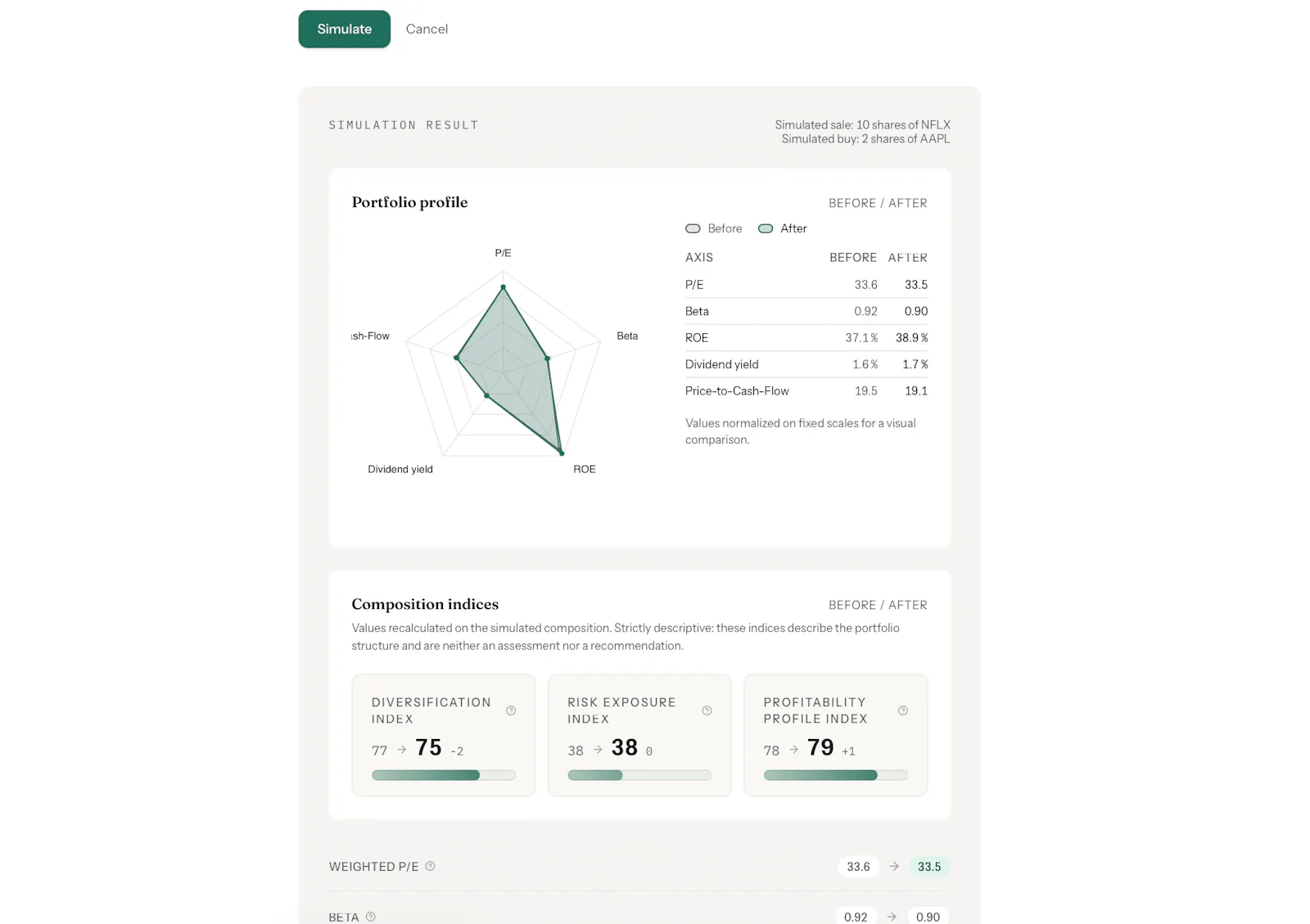 Folioshift screenshot 4