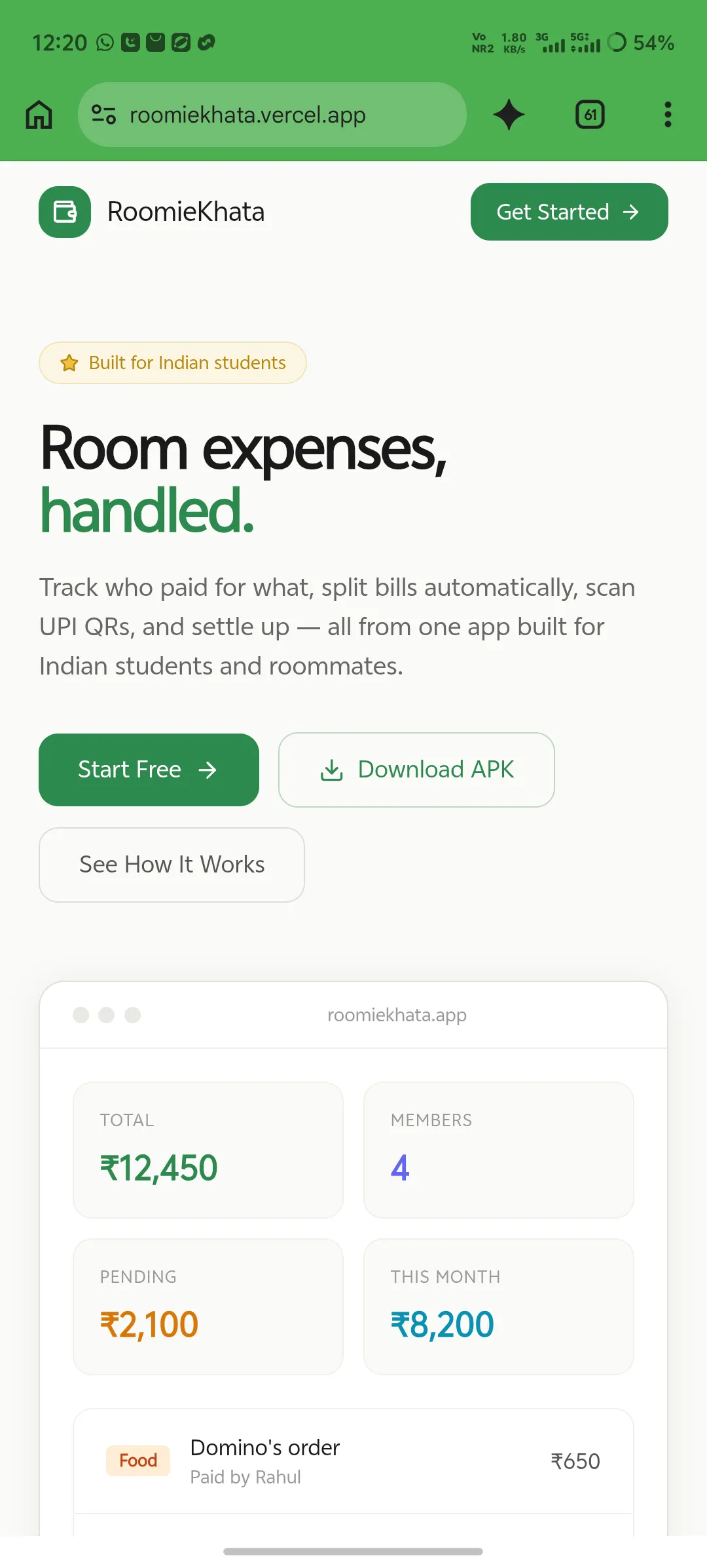 RoomieKhata gallery image