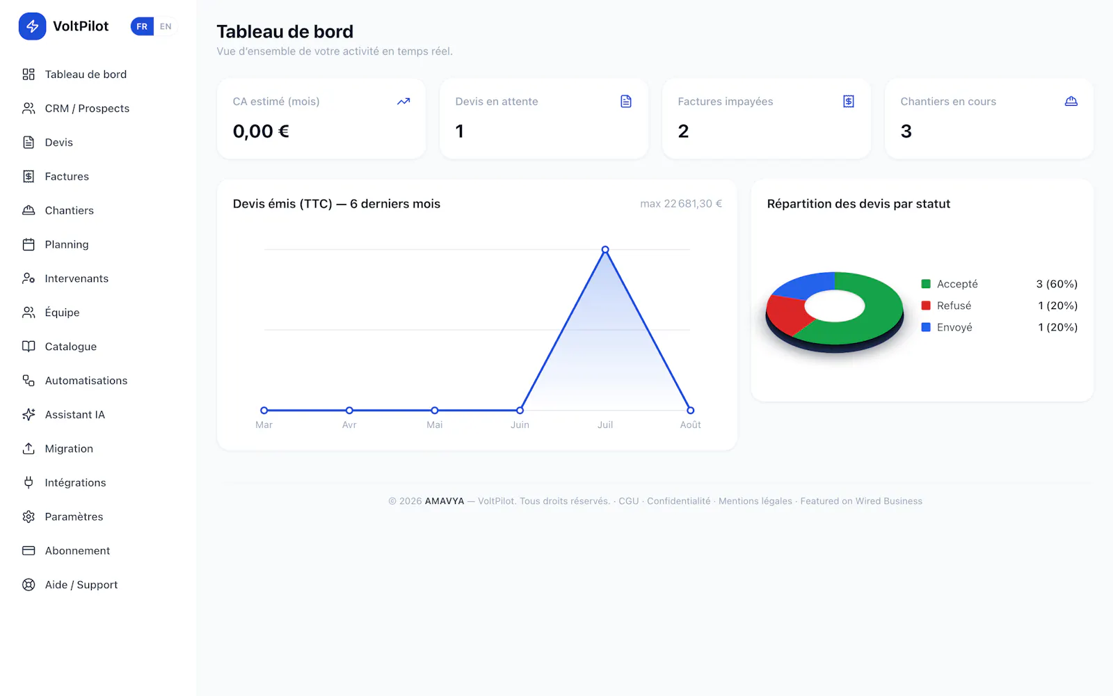 VoltPilot screenshot 1