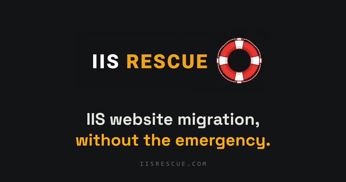 IIS Rescue gallery image