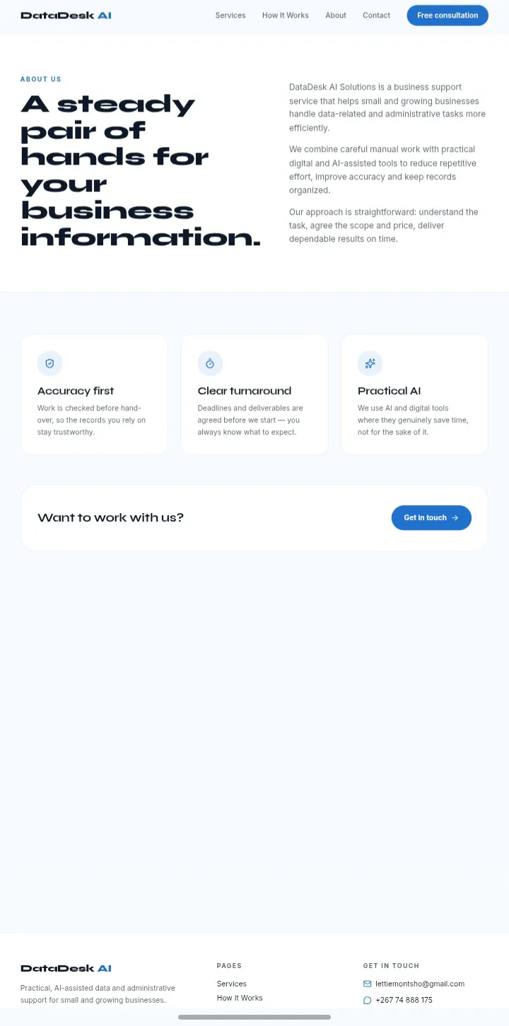DataDesk AI Solutions  gallery image