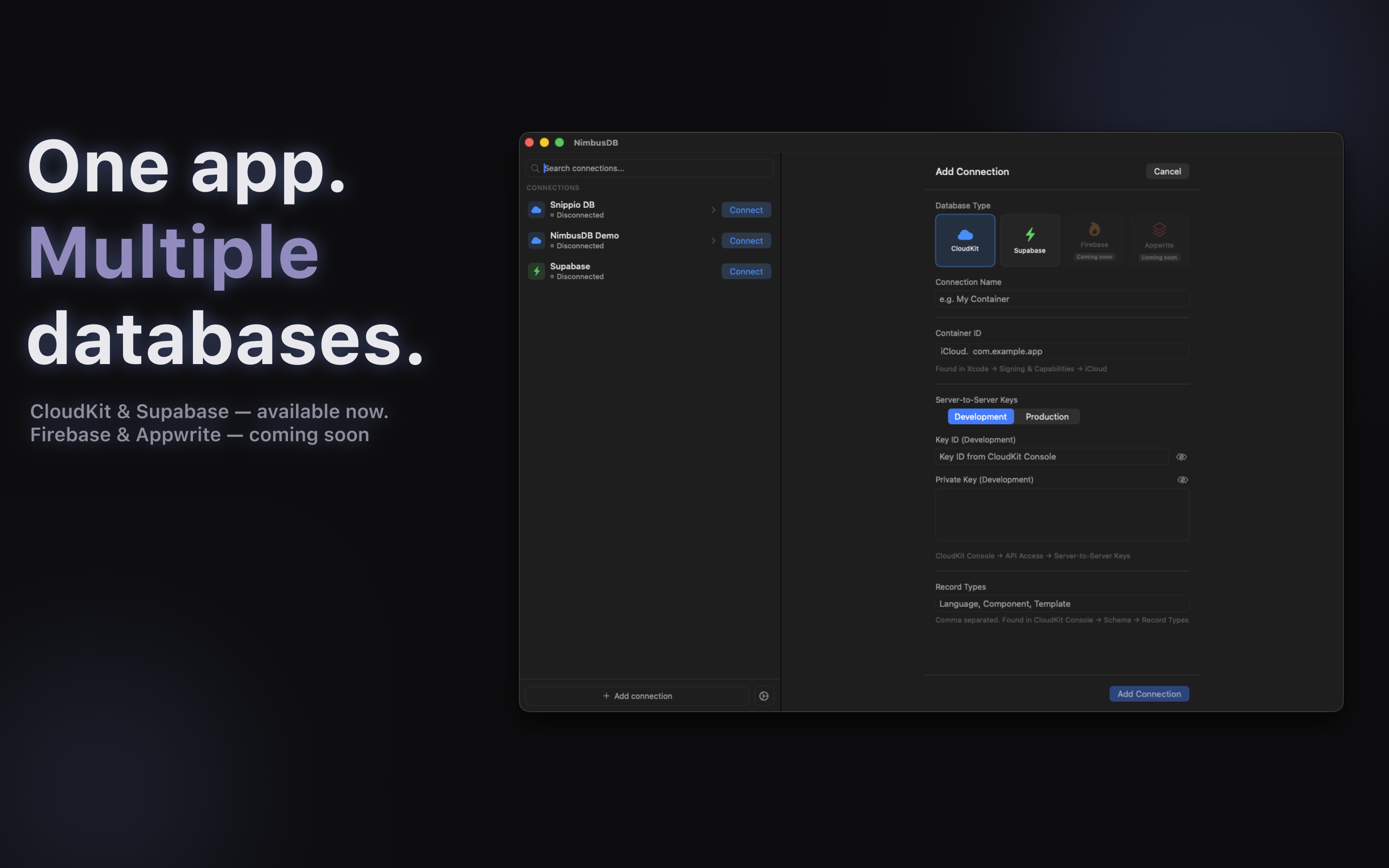 NimbusDB Studio gallery image