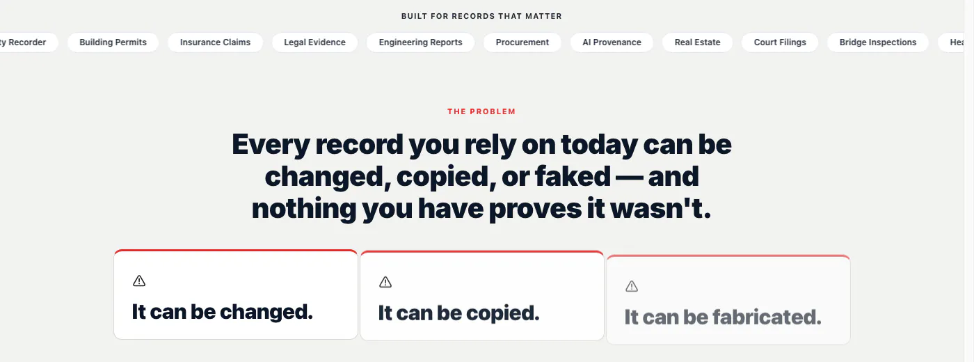 ProofDeed — Blockchain Certification gallery image