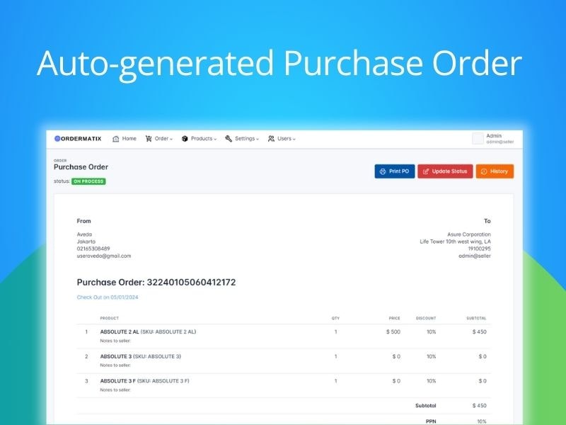 Ordermatix - 더 빠른 주문 프로세스, 더 행복한 구매자 미디어 3