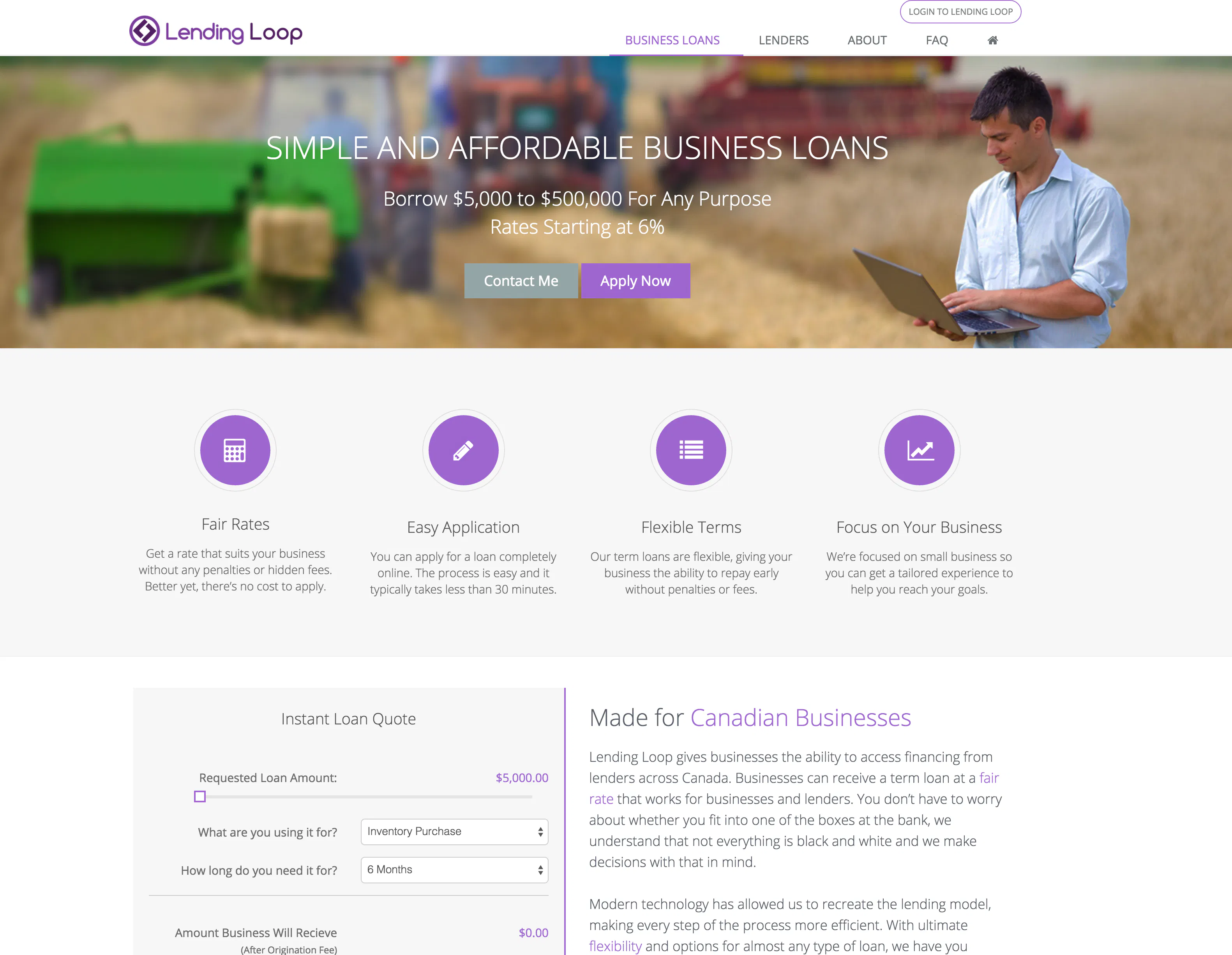 Lending Loop