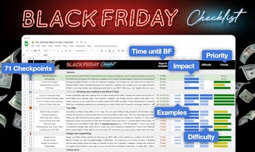 Black Friday Checklist gallery image