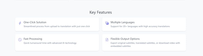 Video One-Click Translation gallery image