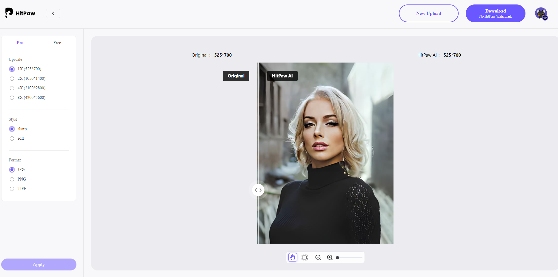 HitPaw Online Photo Enhancer media 4