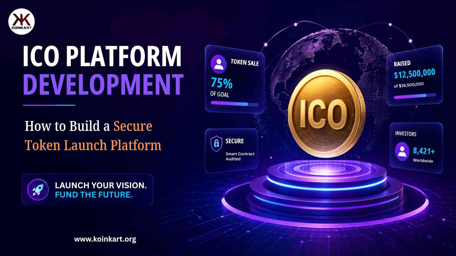 ICO Platform Development  screenshot 1