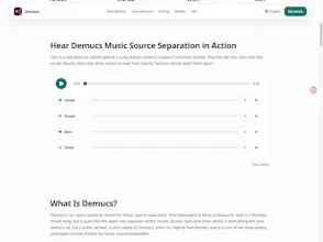 Demucs gallery image