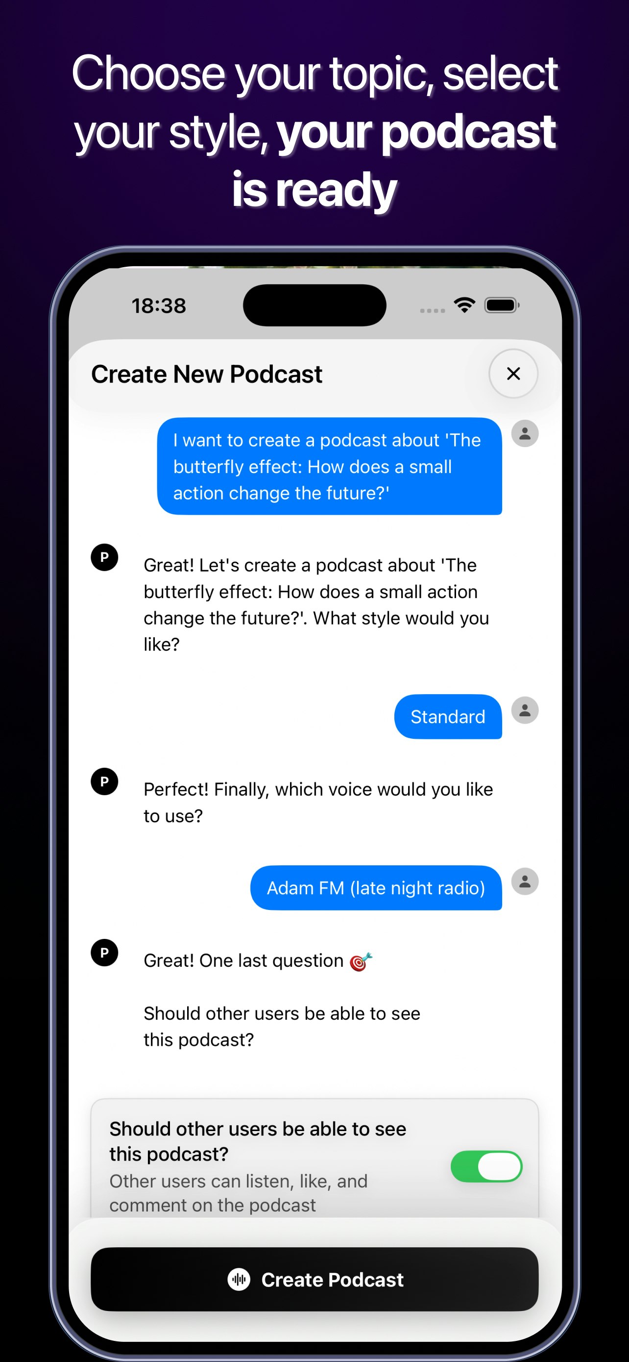 Podit Podcast - Screenshot 3 preview