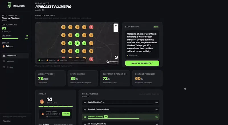 MapCrush screenshot 1 (video preview)