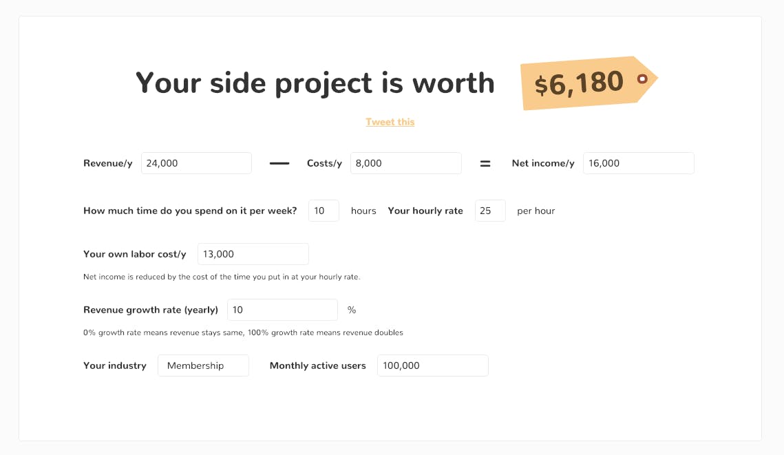 How Much Is My Side Project Worth? media 1