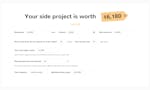 How Much Is My Side Project Worth? image