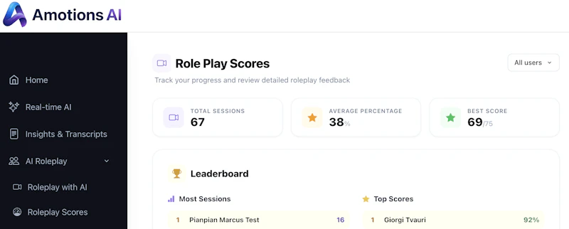 Emotional intelligence AI for live calls screenshot 11
