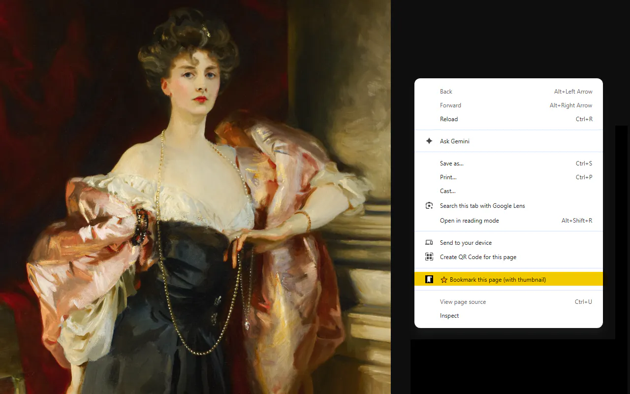 Bookmark Canvas gallery image