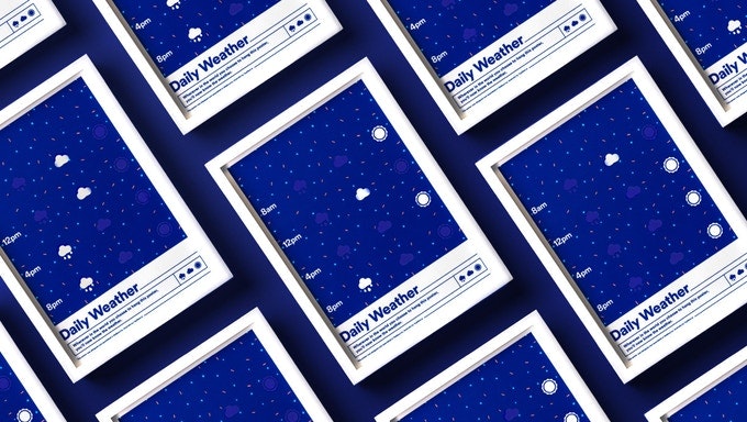 Typified Weather Poster gallery image