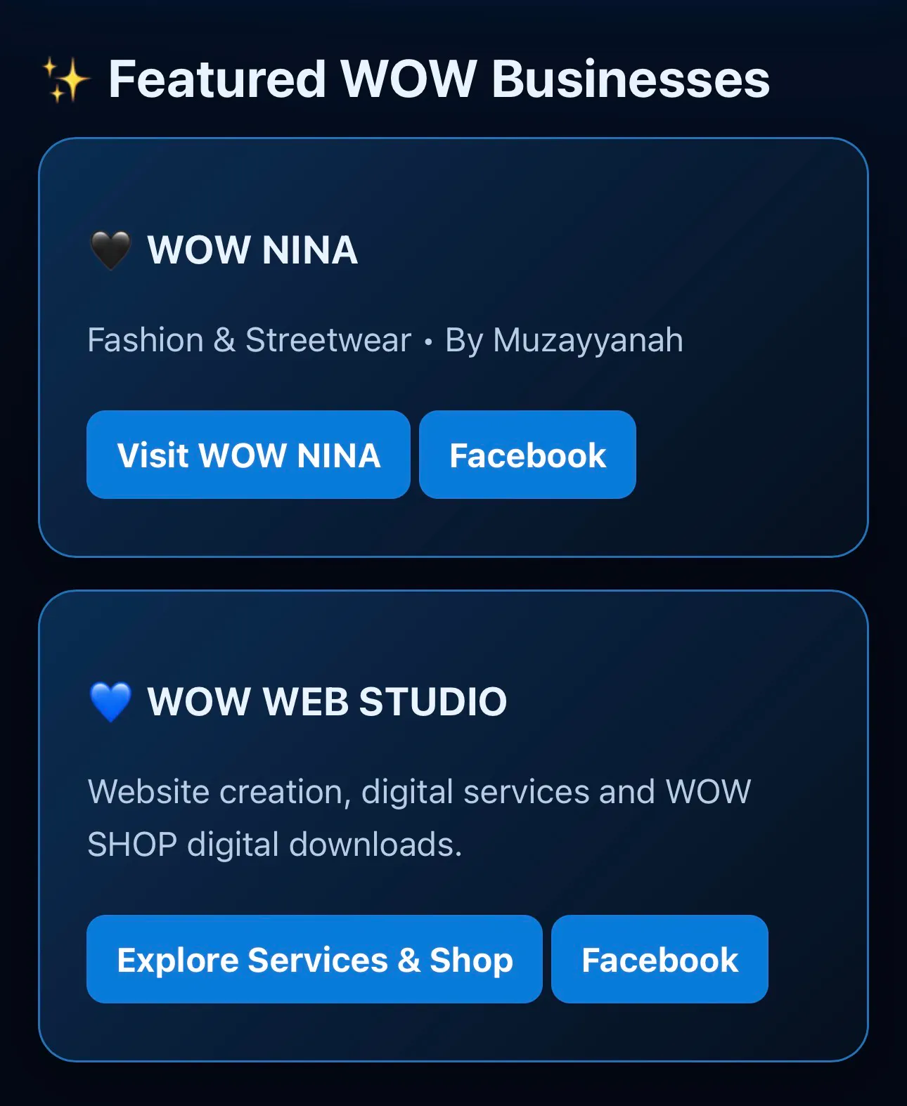 WOW super App gallery image