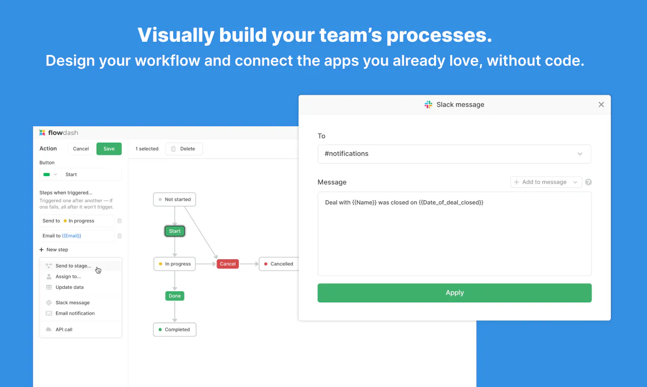 Flowdash Product Hunt Launch Featured Image
