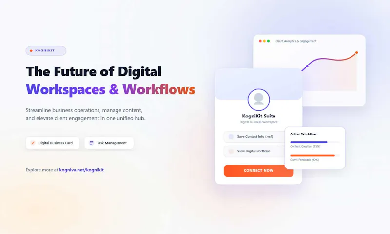 Kognikit - Digital Tools For Business screenshot 1