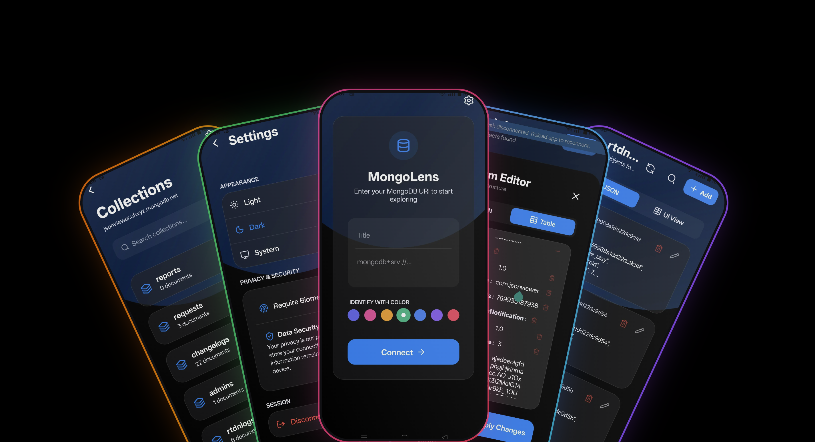 Mongo Lens - Screenshot 2 showing product features and functionality