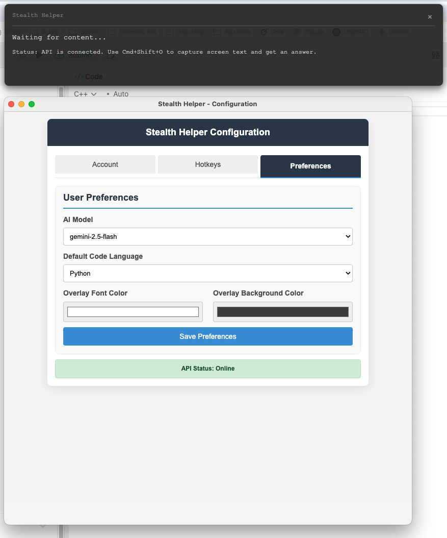 Stealth Helper User Guide gallery image