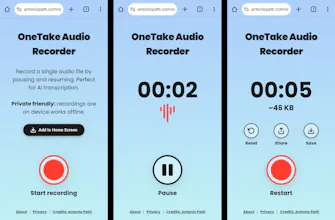 OneTake Audio Recorder gallery image