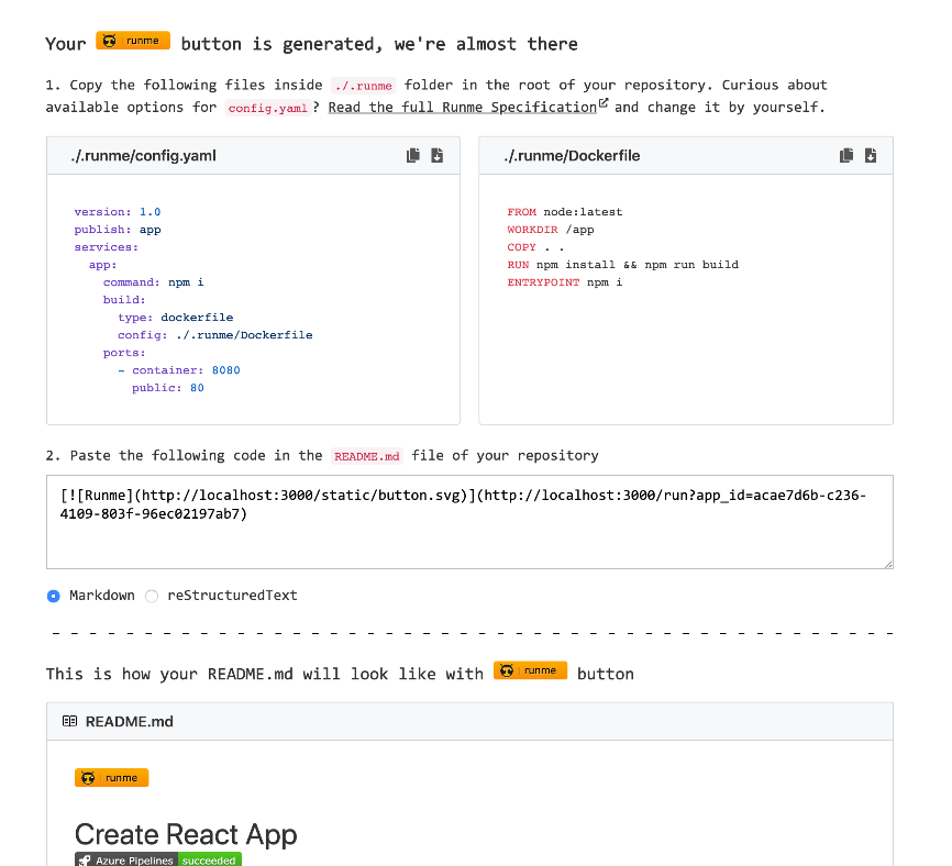 Runme.io gallery image