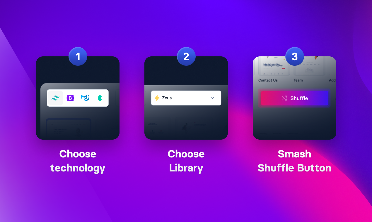 Shuffle for Bulma Image