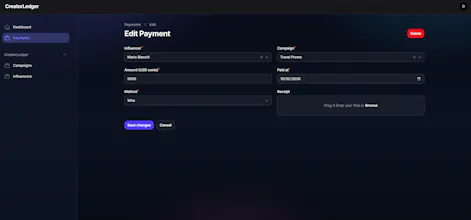 CreatorLedger gallery image