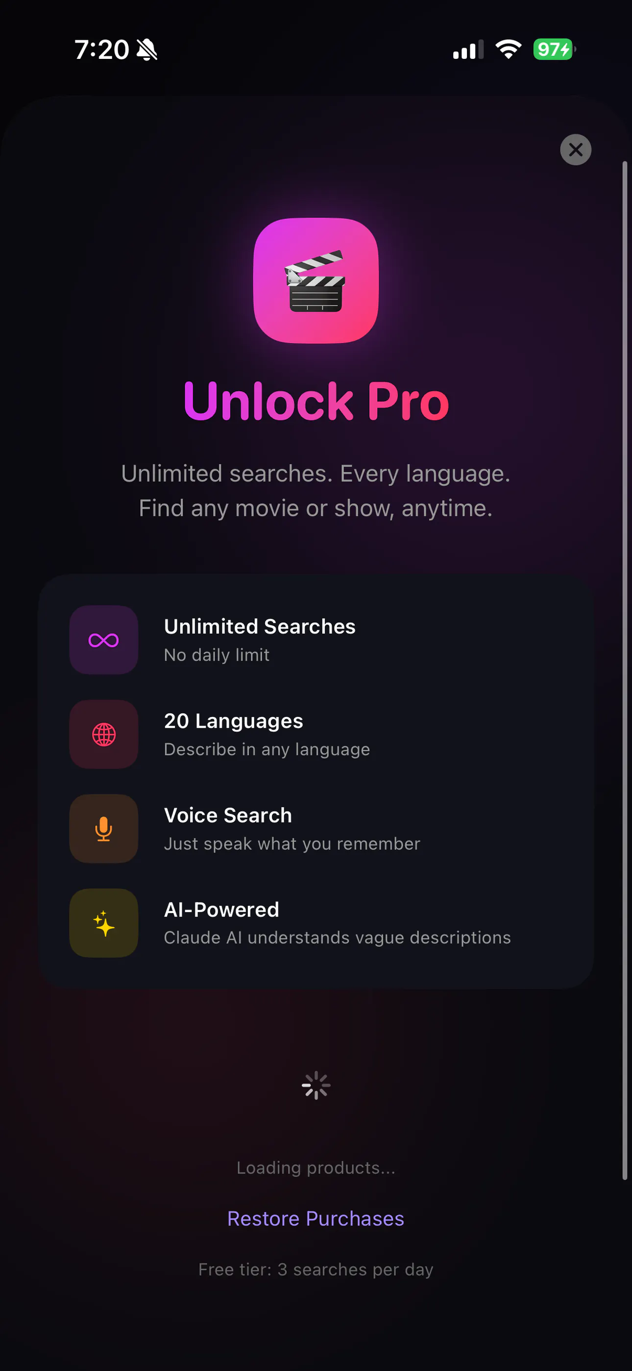 What Did I Watch? product banner