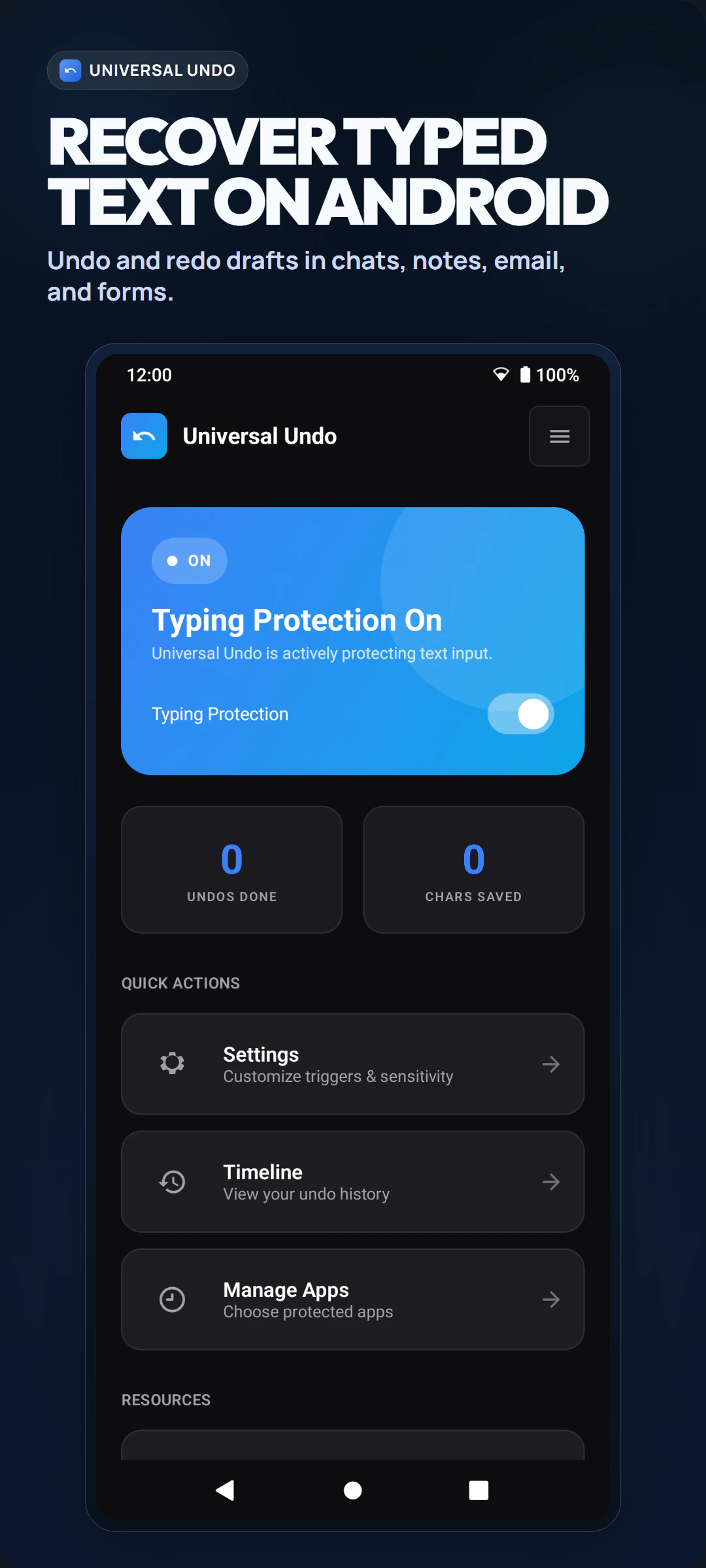 Universal Undo screenshot 3
