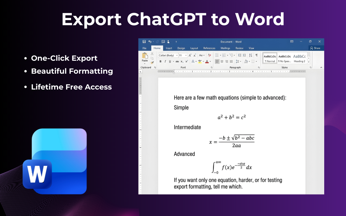 Export ChatGPT Conversation gallery image