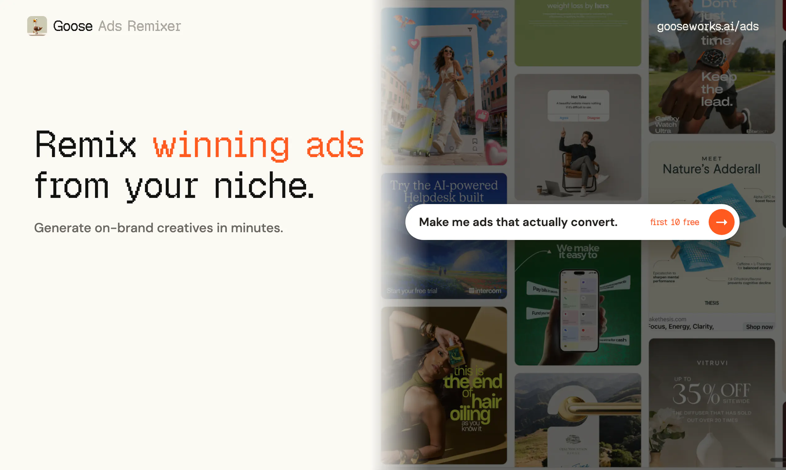 Goose Ads Remixer gallery image