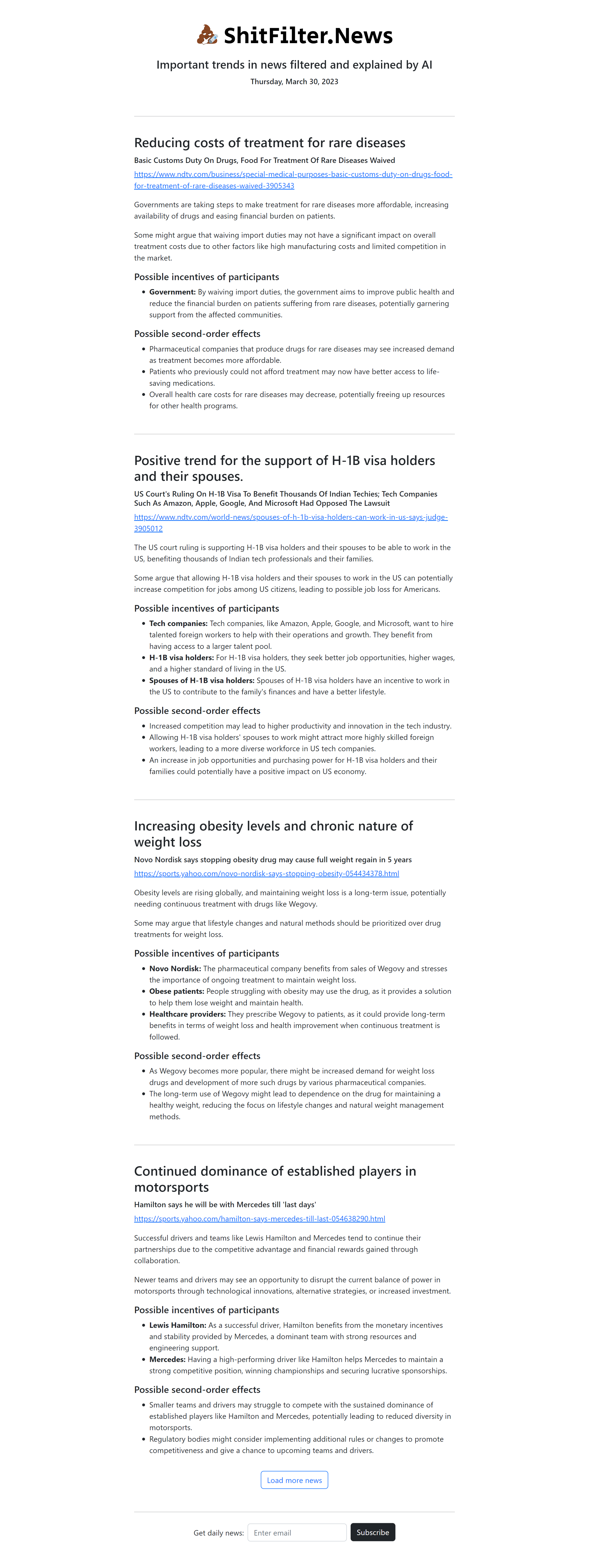 ShitFilter.News - Important trends in news filtered and explained by AI media 3