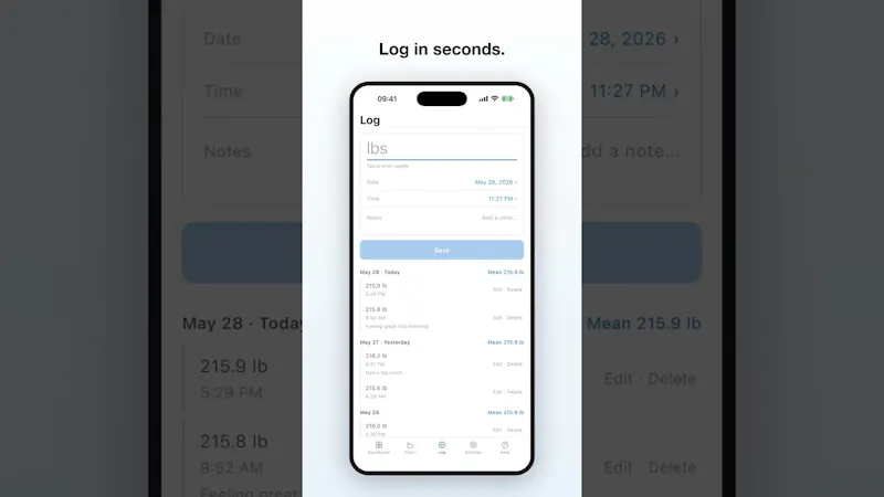 Steady Scale screenshot 1 (video preview)